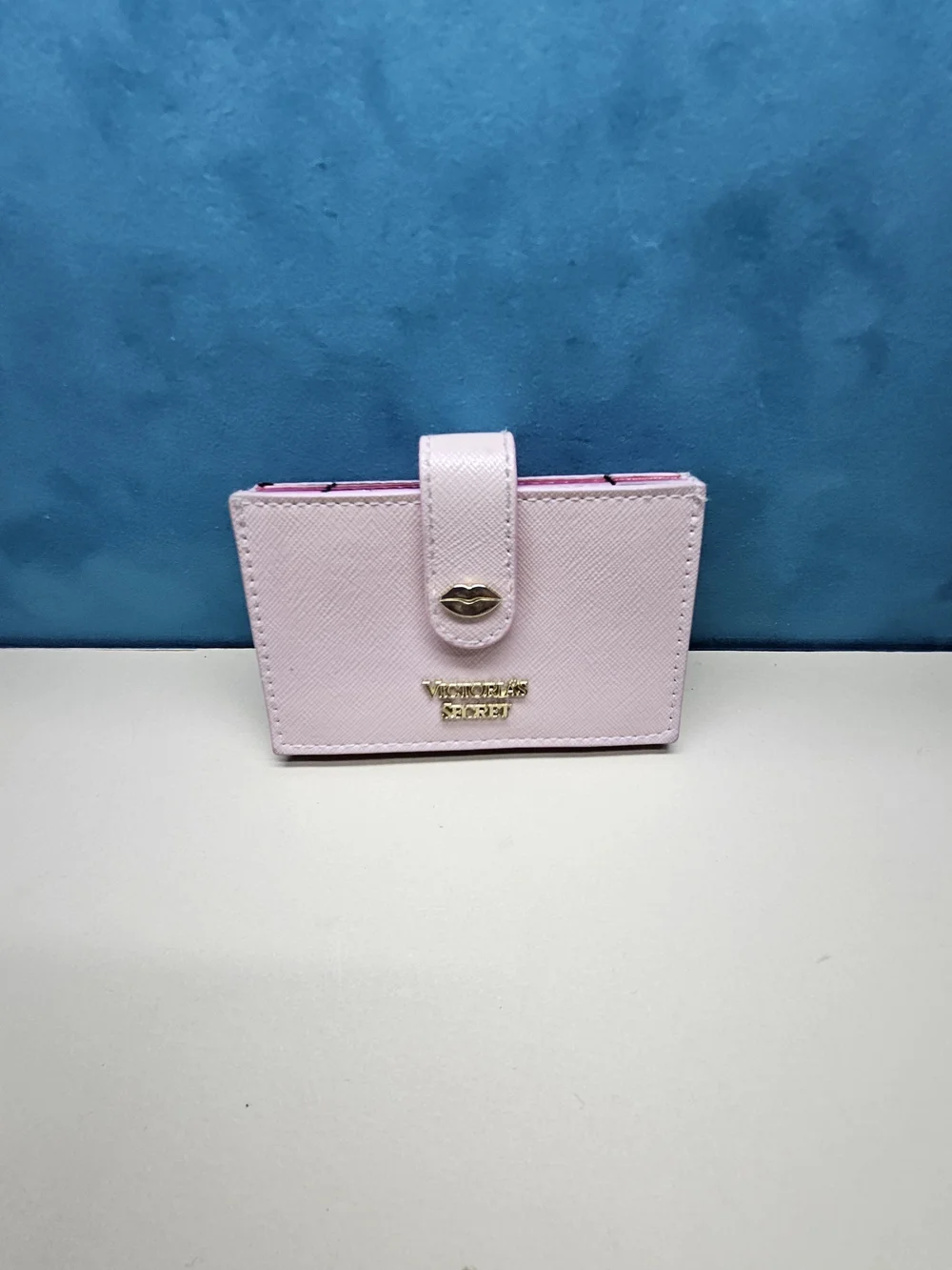 Victoria's Secret Light Pink Compact Card Holder Wallet